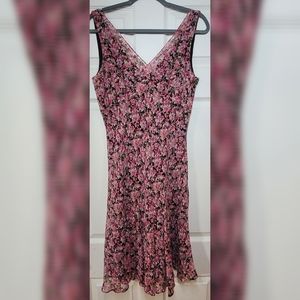 Ann Taylor Loft - 100% Silk Dress